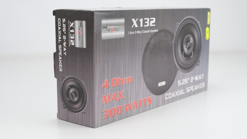 Excaliber X 132 - 2-Weg - Autoluidsprekers