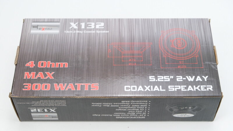 Excaliber X 132 - 2-Weg - Autoluidsprekers