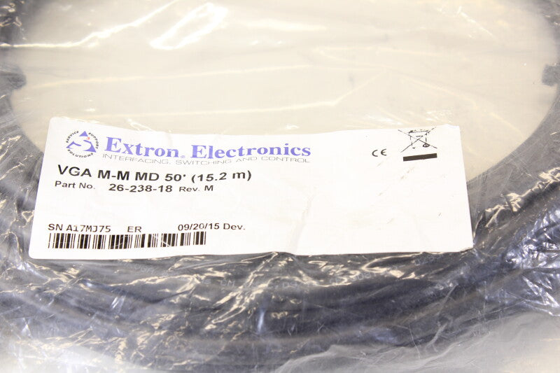 Extron Electronics Male Male VGA-kabel 15,2 meter