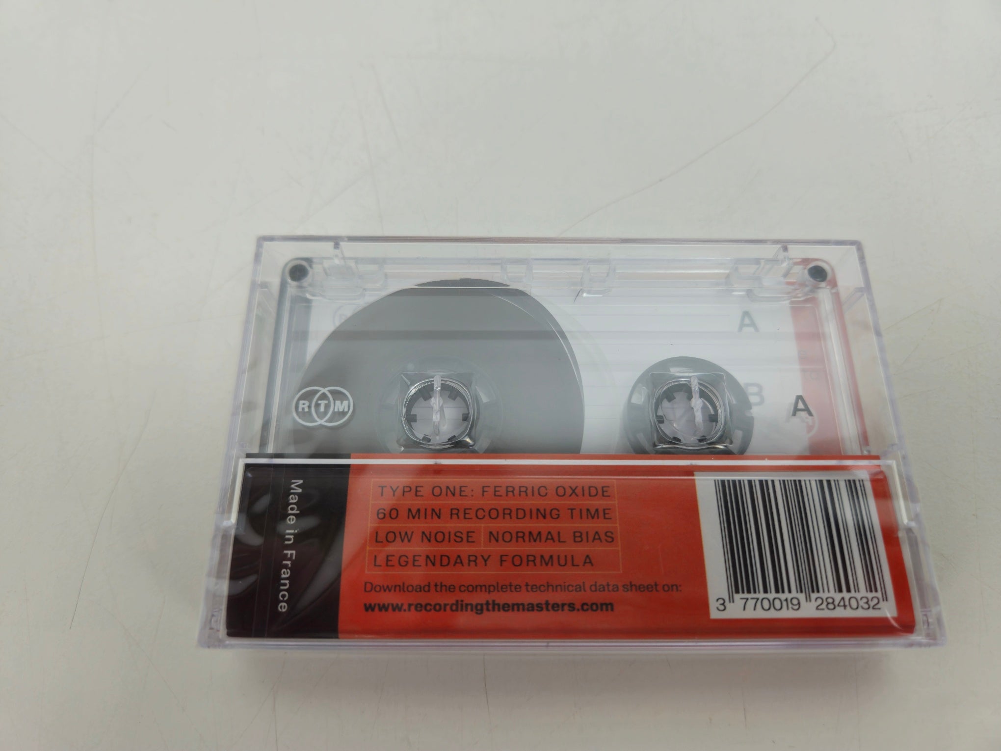 RTM - C60 - Type I - Compactcassette