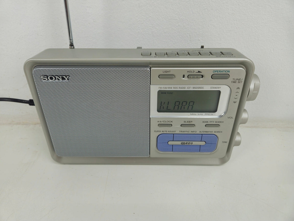 Sony - ICF-M60LRDS - Draagbare radio - Als nieuw