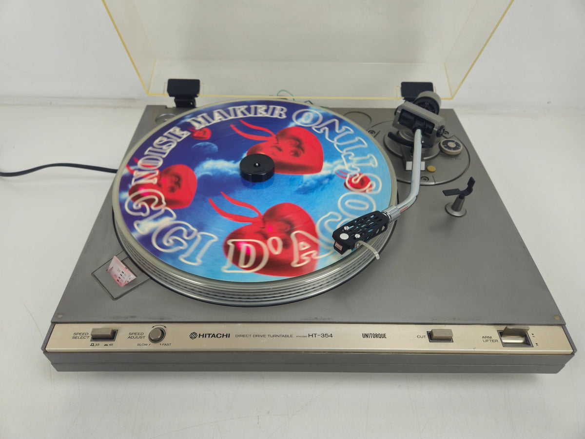 Hitachi - HT-354 - 2-Speed Direct-Drive Turntable