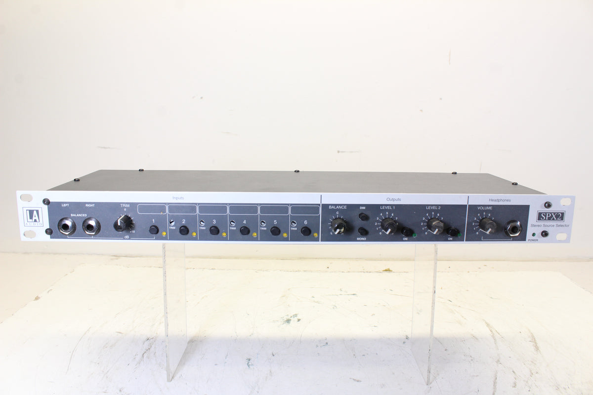 LA Audio SPX2 Stereo Source Selector