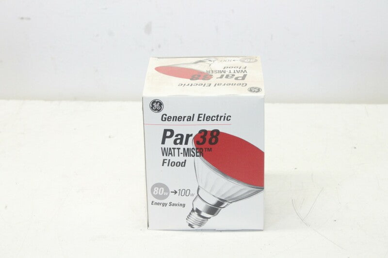 General Electric Flood Par 38 80W E27 Rood