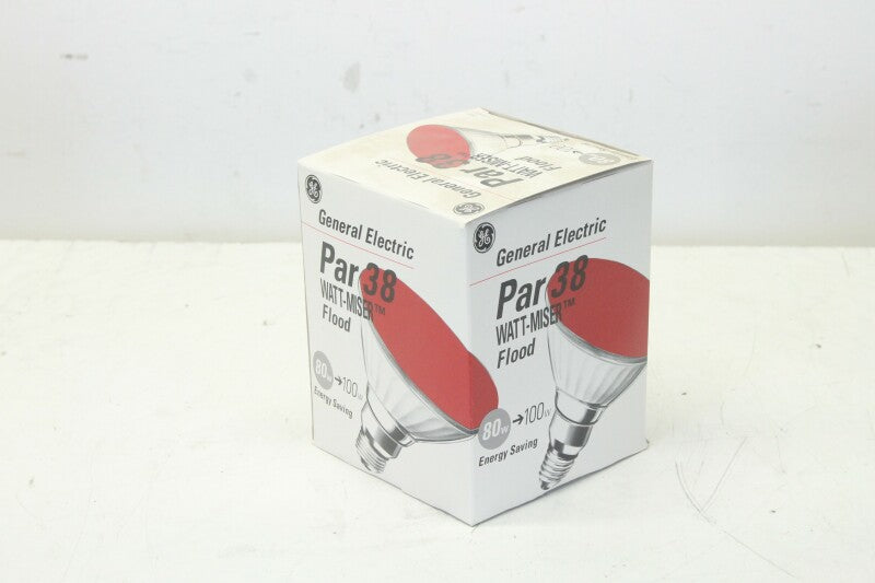 General Electric Flood Par 38 80W E27 Rood