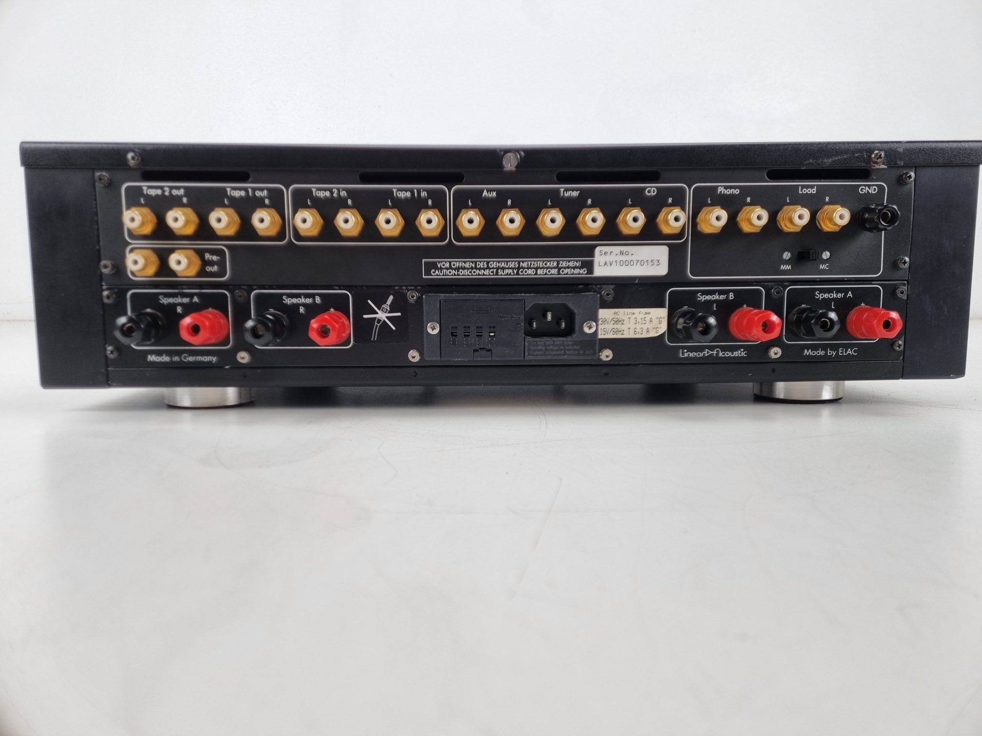 Linear Acoustic LA-V100 - Stereo Amplifier True Classs A - Fully Serviced