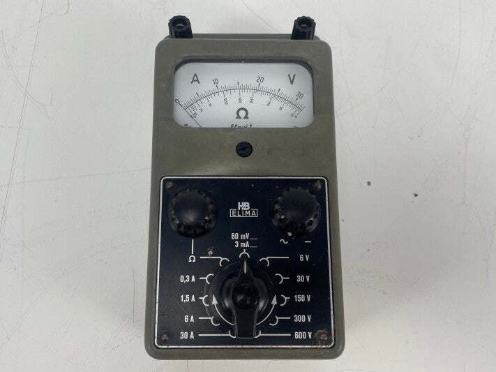 H&B Elima ELAVI 1 Multimeter – Vintage Testapparatuur