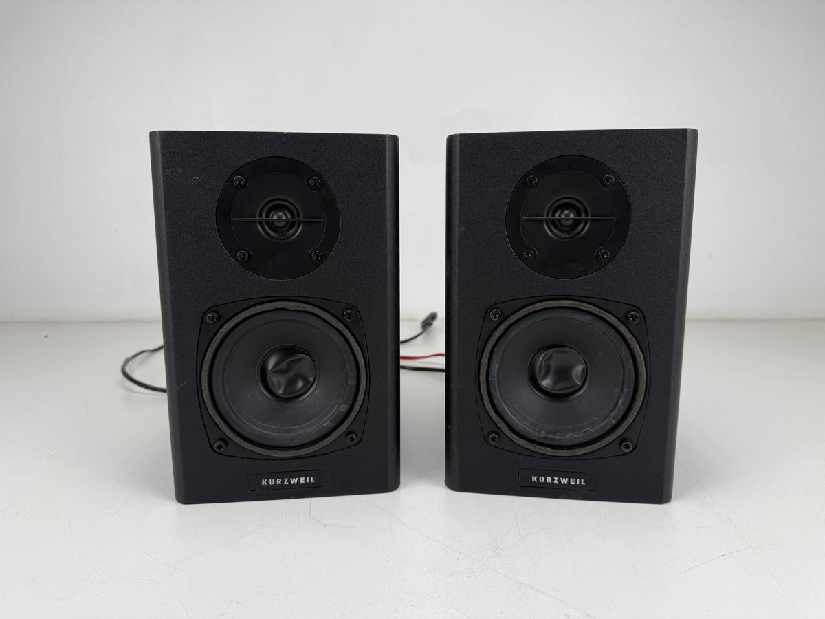 Kurzweil KS-40A Active Bookshelf Speaker Set - Matching Pair