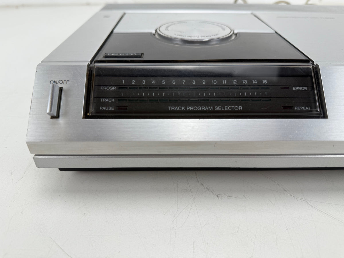 Philips - CD100 Compact Disc Player - Recapped - Manual - Made in Belguim