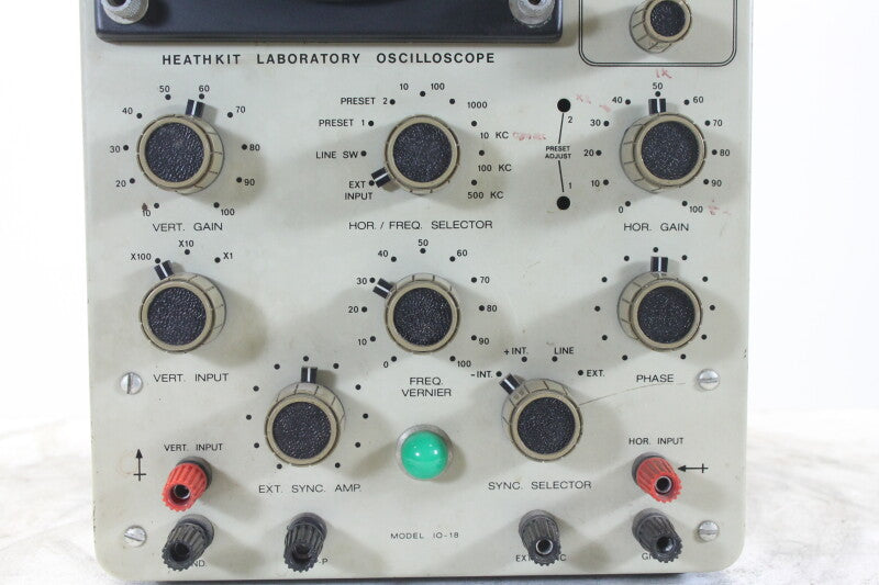Heathkit Laboratoriumoscilloscoop Model 10-18