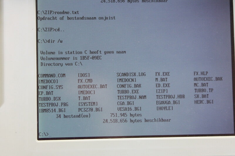 Hermes H211V jaren negentig laptop/draagbare computer