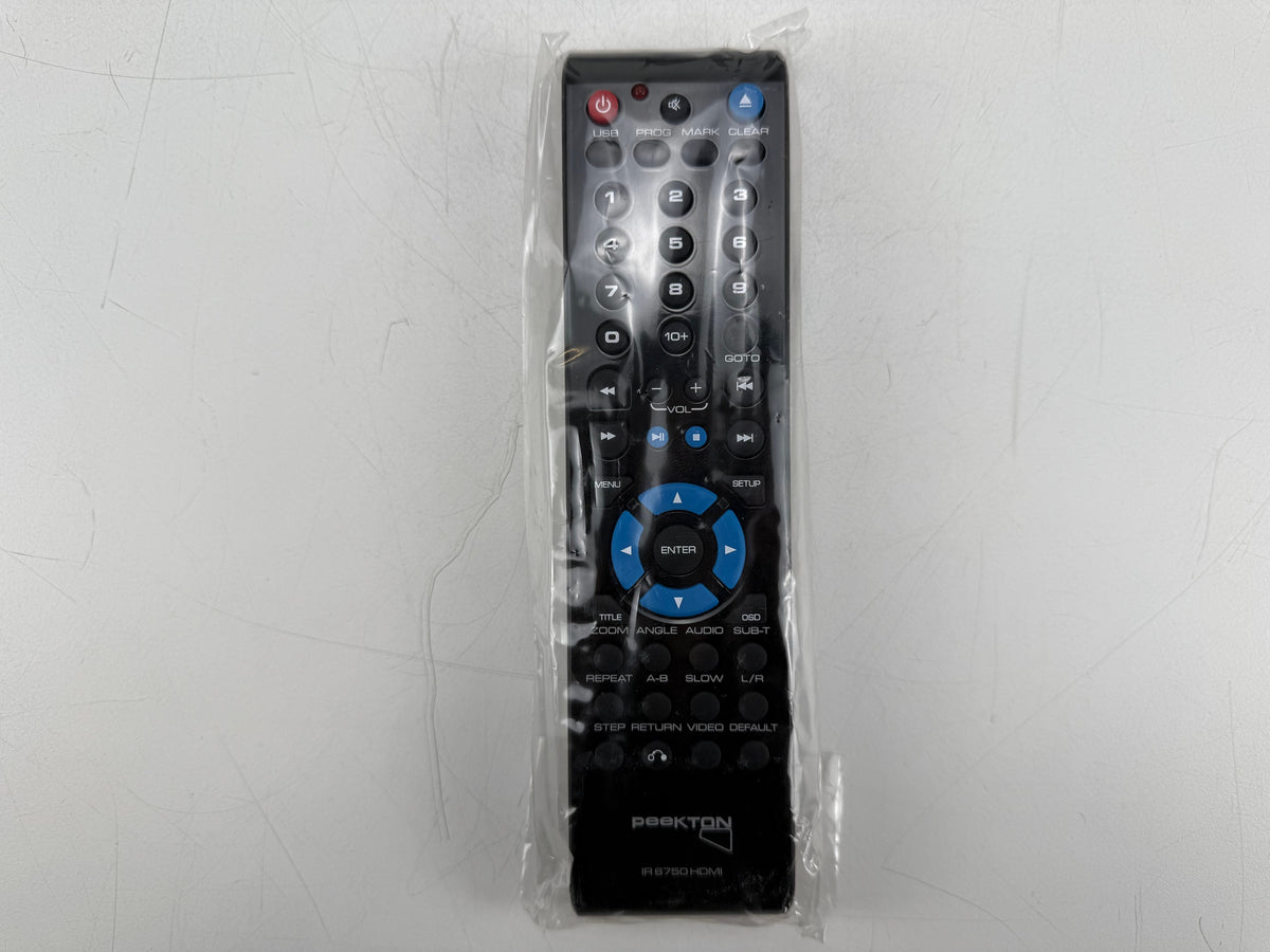 Peekton PK 6750 HDMI DVD DIVX Player With Original Box - Remote Control