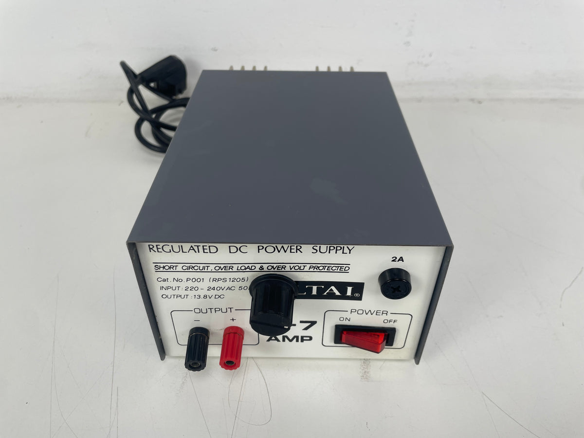 ALTAI - RPS1205 - Regulated Power Supply - 220-240V > 13,8V - 5-7A - Circuit Bend (Potmeter)