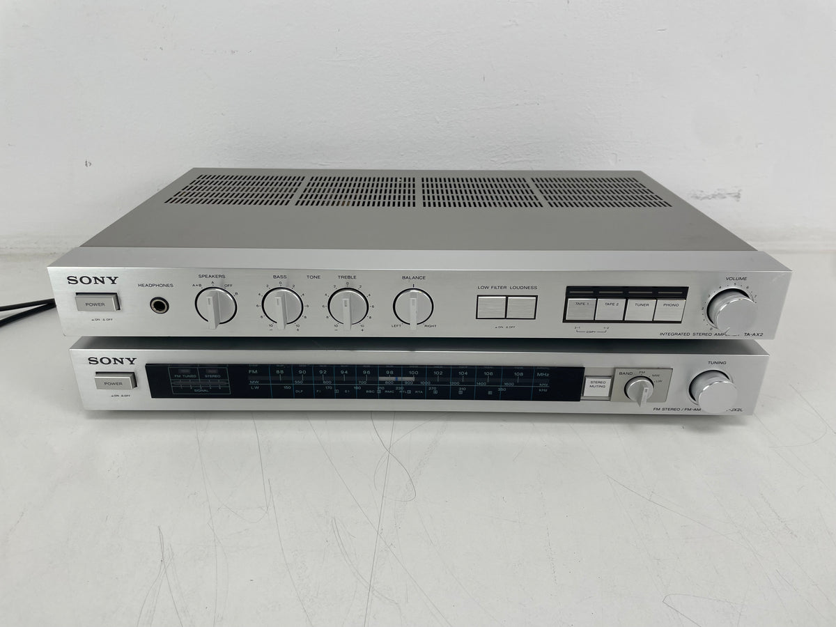 Sony - ST-JX2L/TA-AX2 - Tuner/Amplifer Set - Serviced (Repaired)