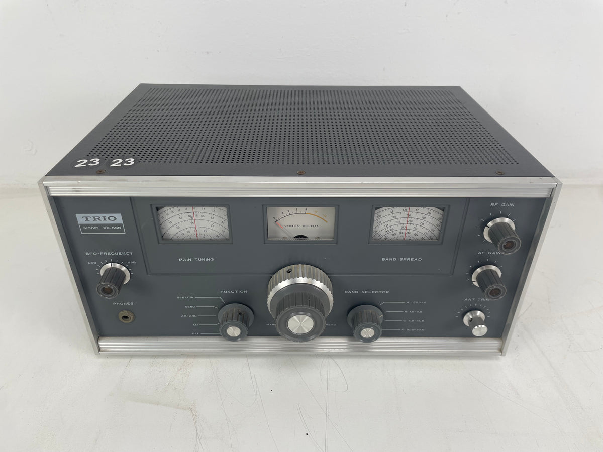 Trio - 9R59D - Communications Receiver - As Is