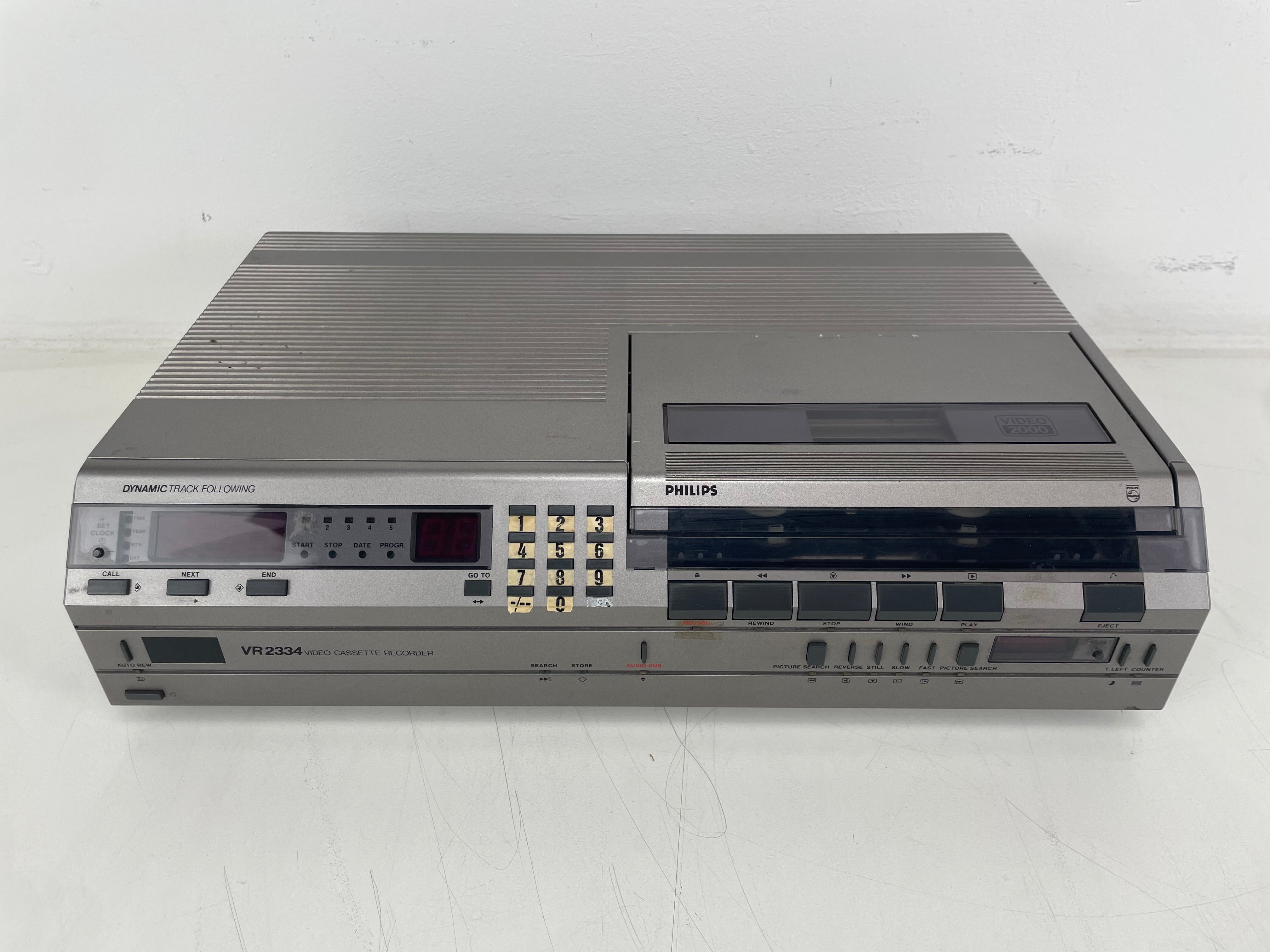 Philips - VR2334/10 - Video2000 - Serviced (Recapped/Repaired)