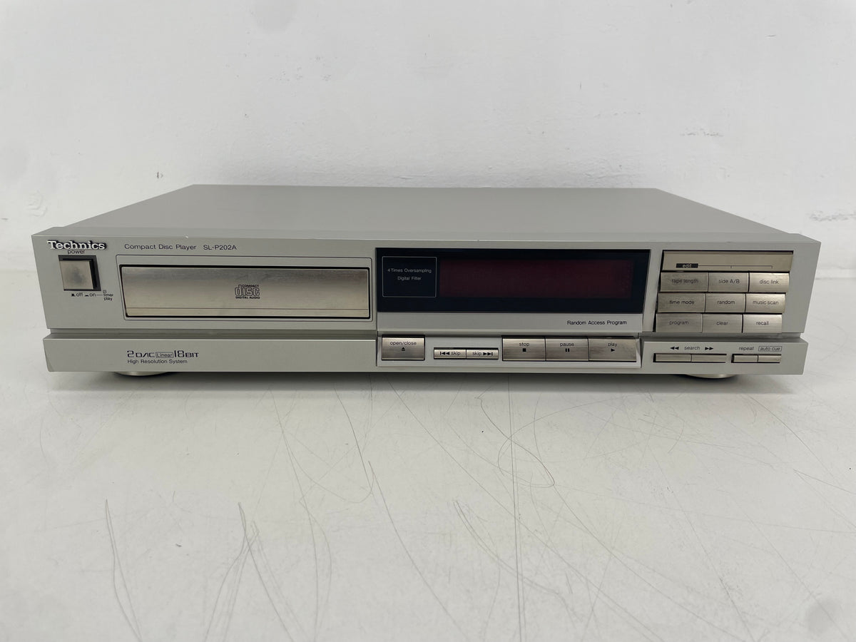 Technics – SL-P202A – Compact Disc Player – 20-Bit High Resolution