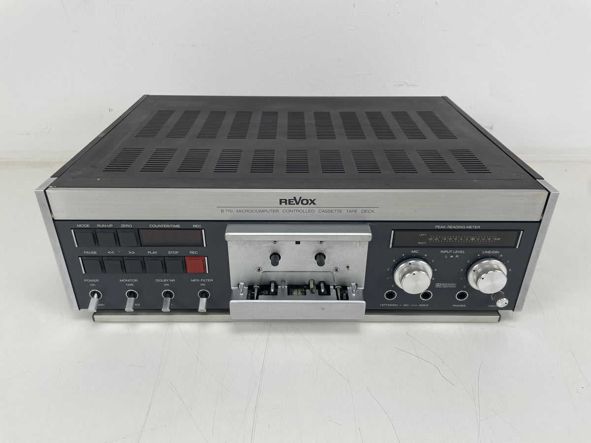 Revox (Studer) - B710 MKI-  Cassette Tape Deck - Serviced/Recapped
