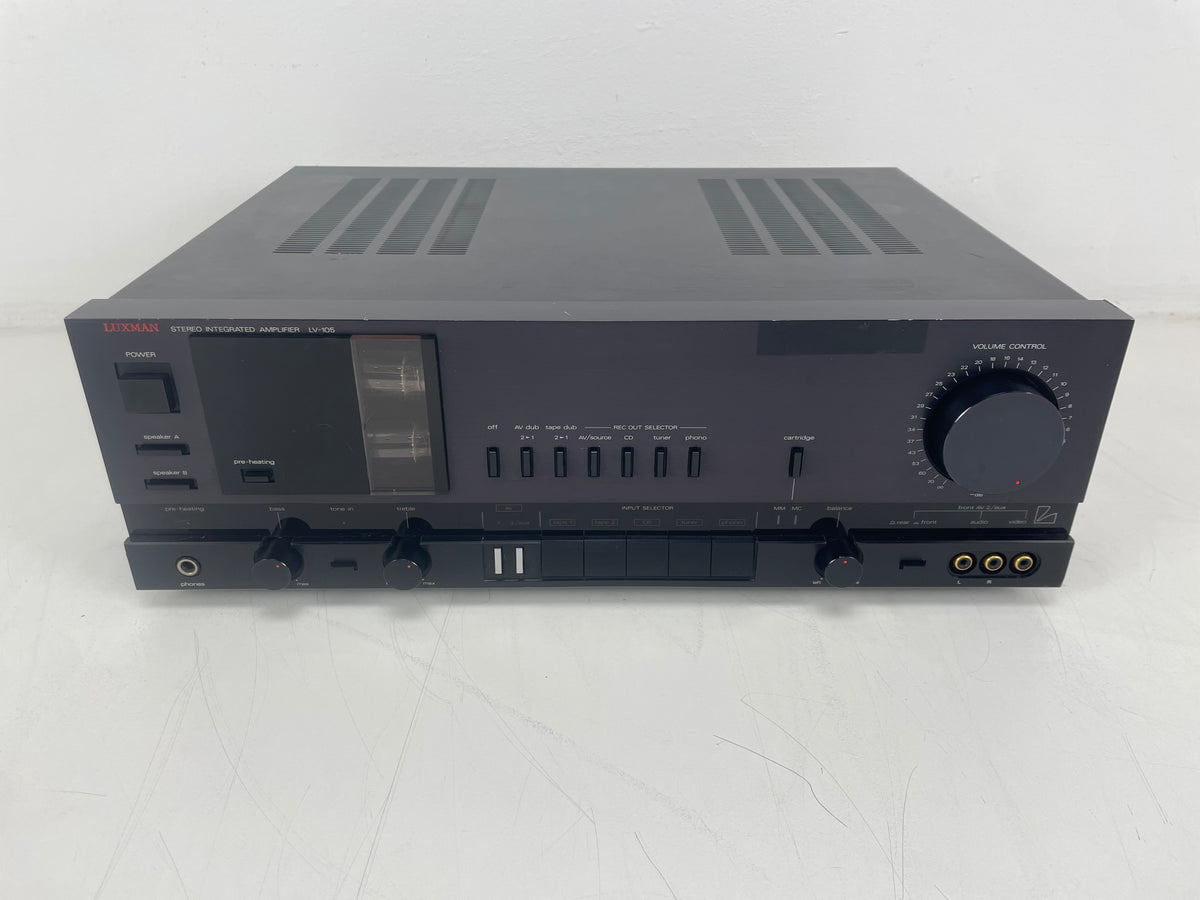 Luxman - LV-105 - Stereo Hybrid Tube - Integrated Amplifier