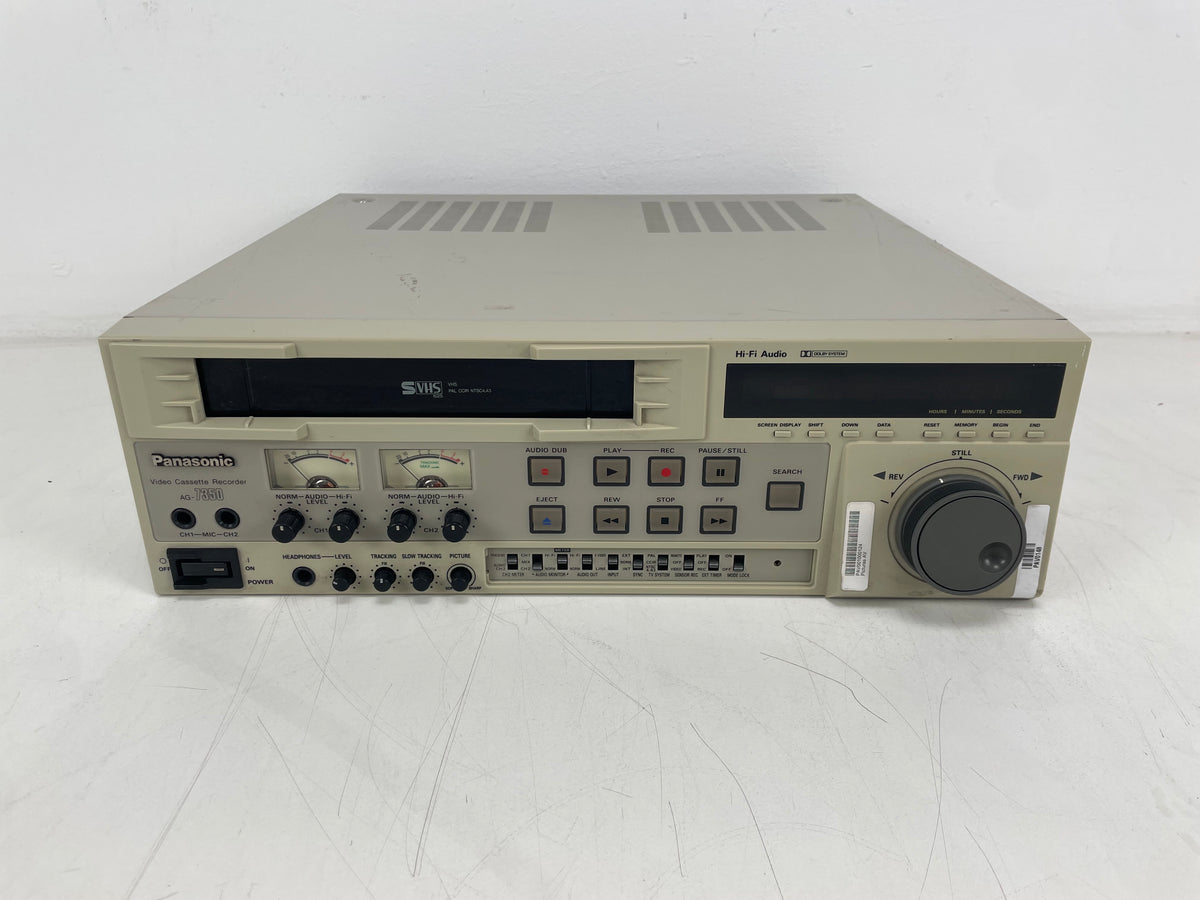 Panasonic - AG-7350 - SVHS - Video Cassette Recorder  - Fully Serviced