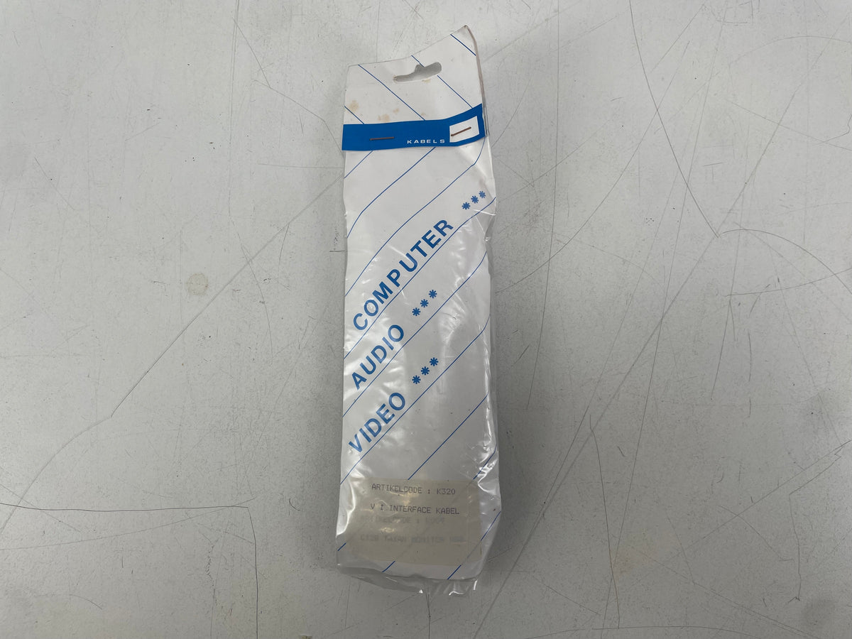 Unknown - K320 – 5-Pin DIN Male to Male Interface Cable – 1 Meter – New Old Stock