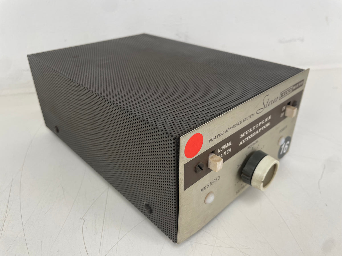 EICO – MX-99 – Vintage Tube FM Stereo Multiplex Adapter – Serviced (Cleaned)