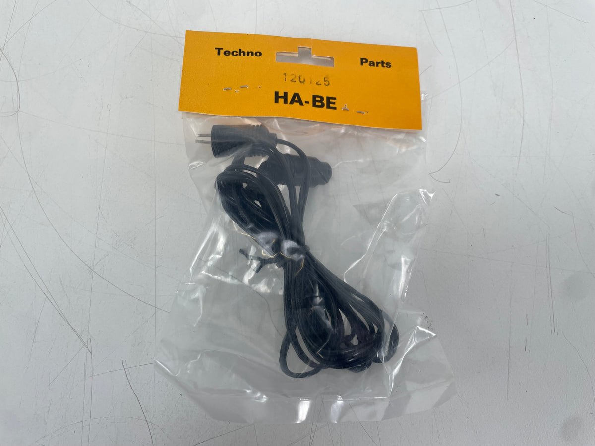 Techno Parts – 2-Pin DIN Speaker Extension Cable – Male to Female – 2.5 Meters – New Old Stock