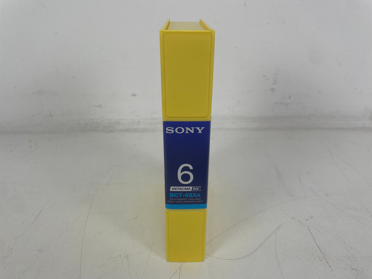Sony - BCT-6SXA - BetacamSX - Metal Tape - 6 - NOS