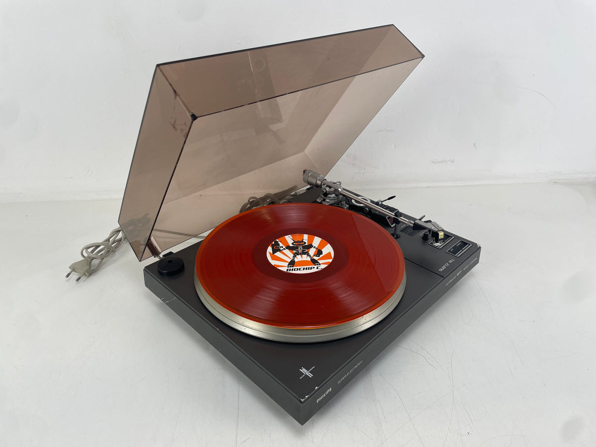 Philips – 977 – Automatic Quartz PLL Direct Control Turntable – Transport Secured - GP406
