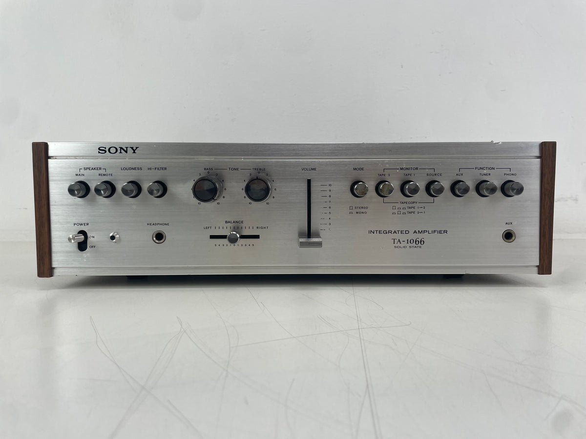 Sony – TA-1066 – Stereo Integrated Amplifier – Serviced (Pots Cleaned)