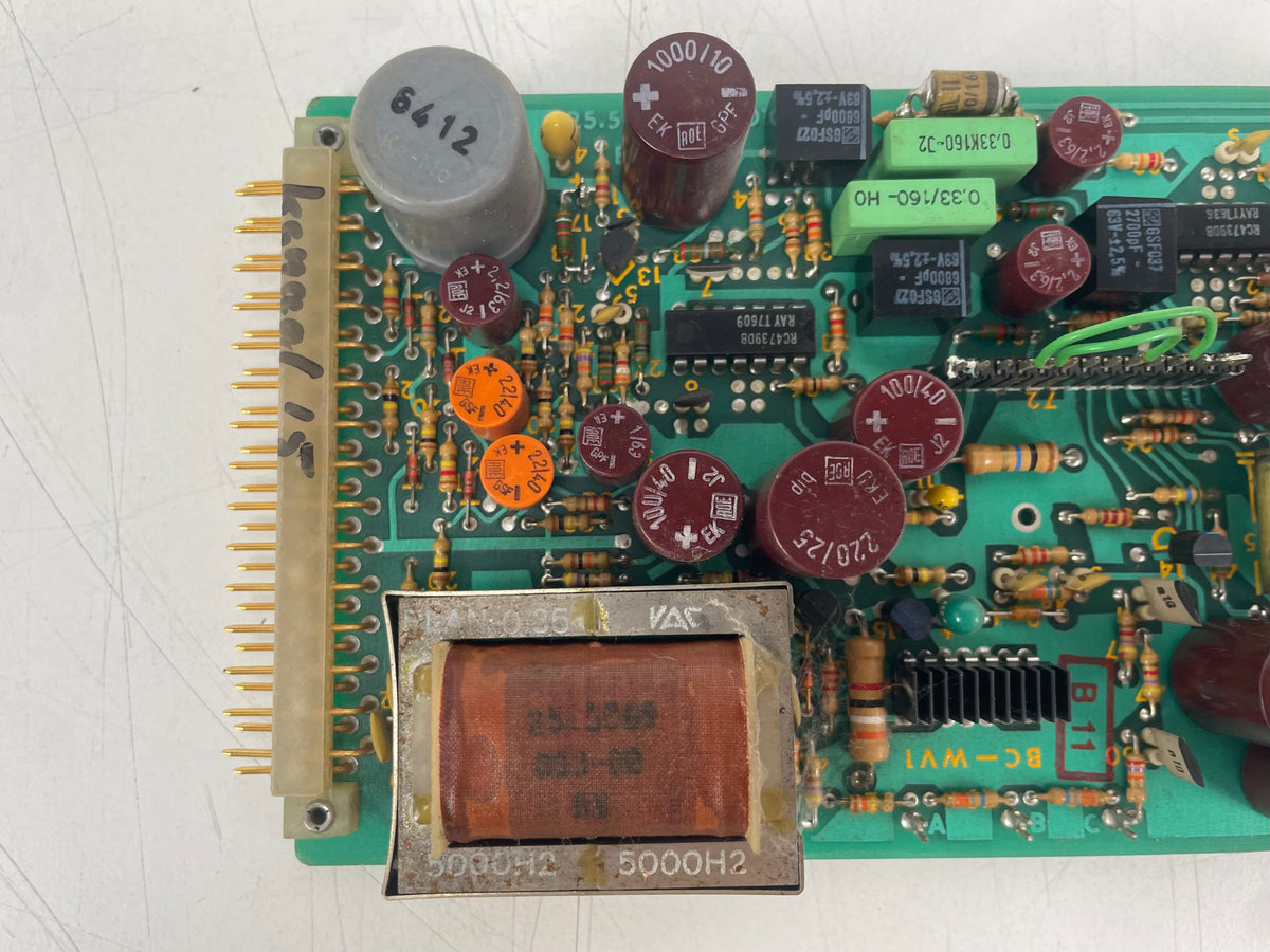 Telefunken – M15A BC-WV1 – Playback Amplifier PCB – From Working Machine