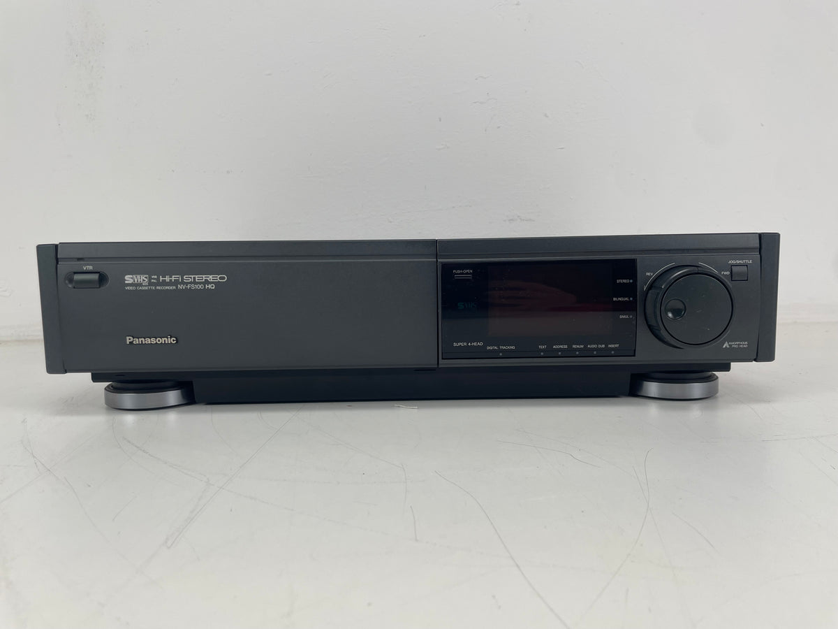 Panasonic - NV-FS100EV - Super VHS Player 4-Head - Serviced (Repaired)