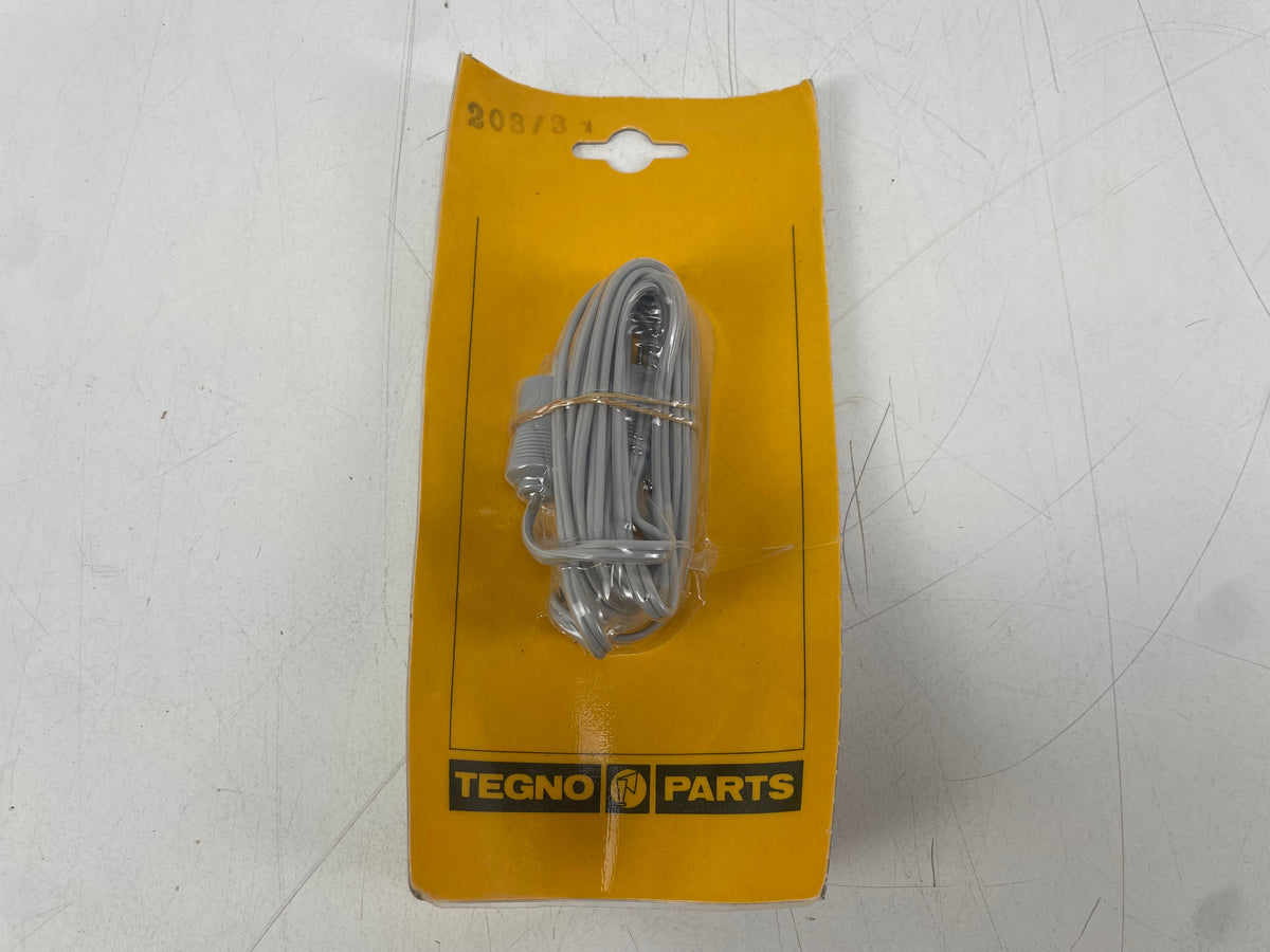 Techno Parts – 2-Pin DIN Speaker Cable – Male to Male – 3 Metres – New Old Stock