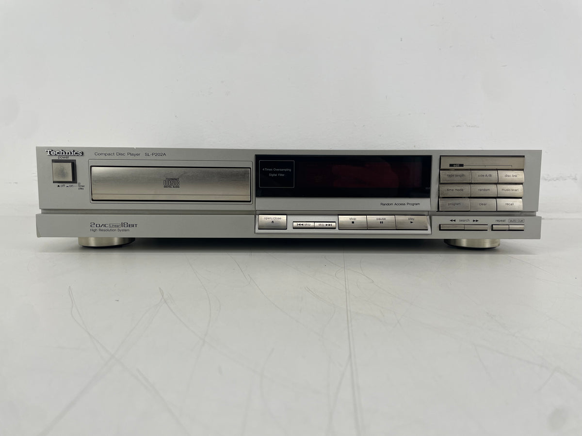 Technics – SL-P202A – Compact Disc Player – 20-Bit High Resolution