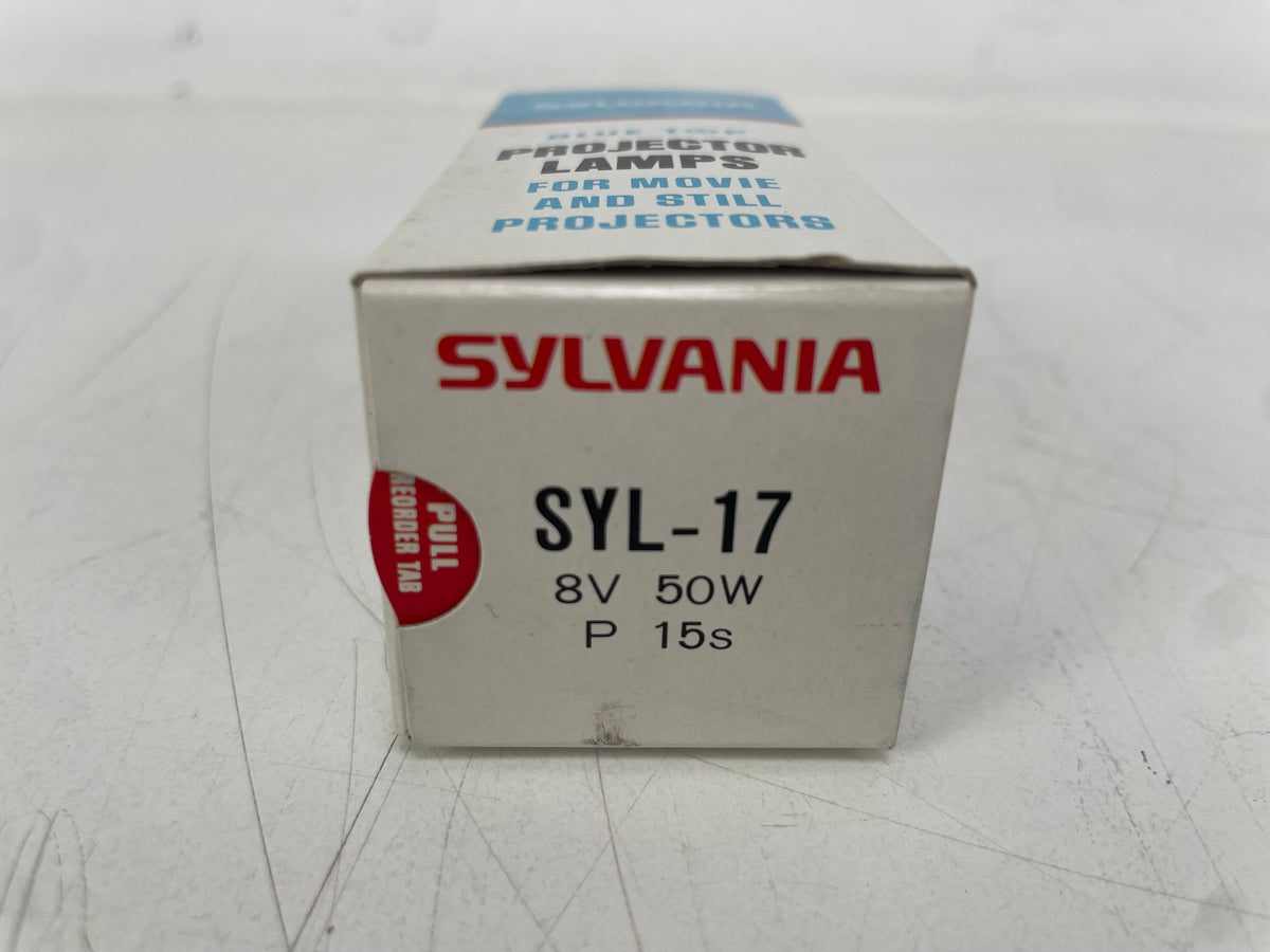 Sylvania – SYL-17 – 8V 50W Vintage Projector Lamp – Original Box / New Old Stock