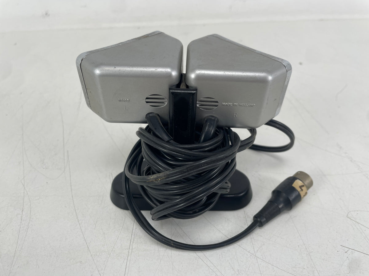 Vintage Microphone Lot – Sony / Philips – 5 Microphones – Untested – As Is