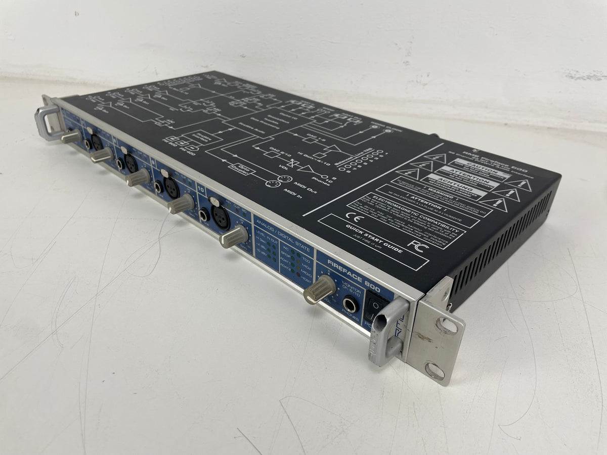 RME - Fireface 800 - Interface