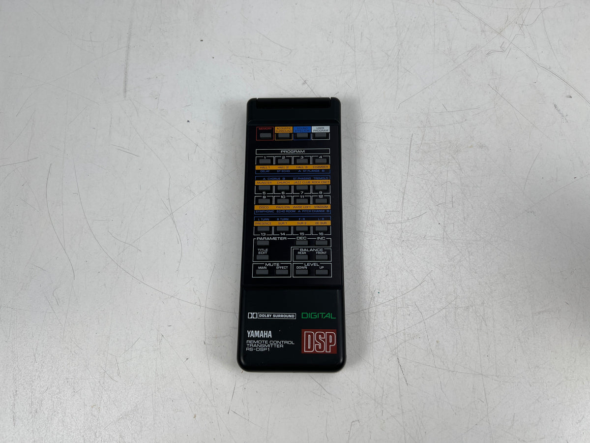 YAMAHA -  RS-DSP1 - Remote Control - Dolby Digital Sound Field Processor
