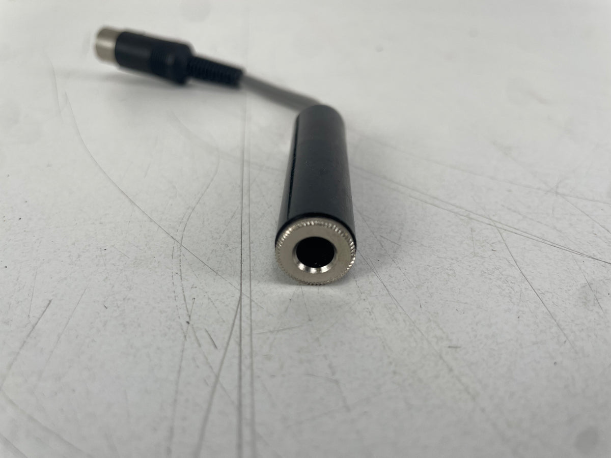 5-Pin DIN Male to 6.35mm Jack Female Audio Adapter – New Old Stock