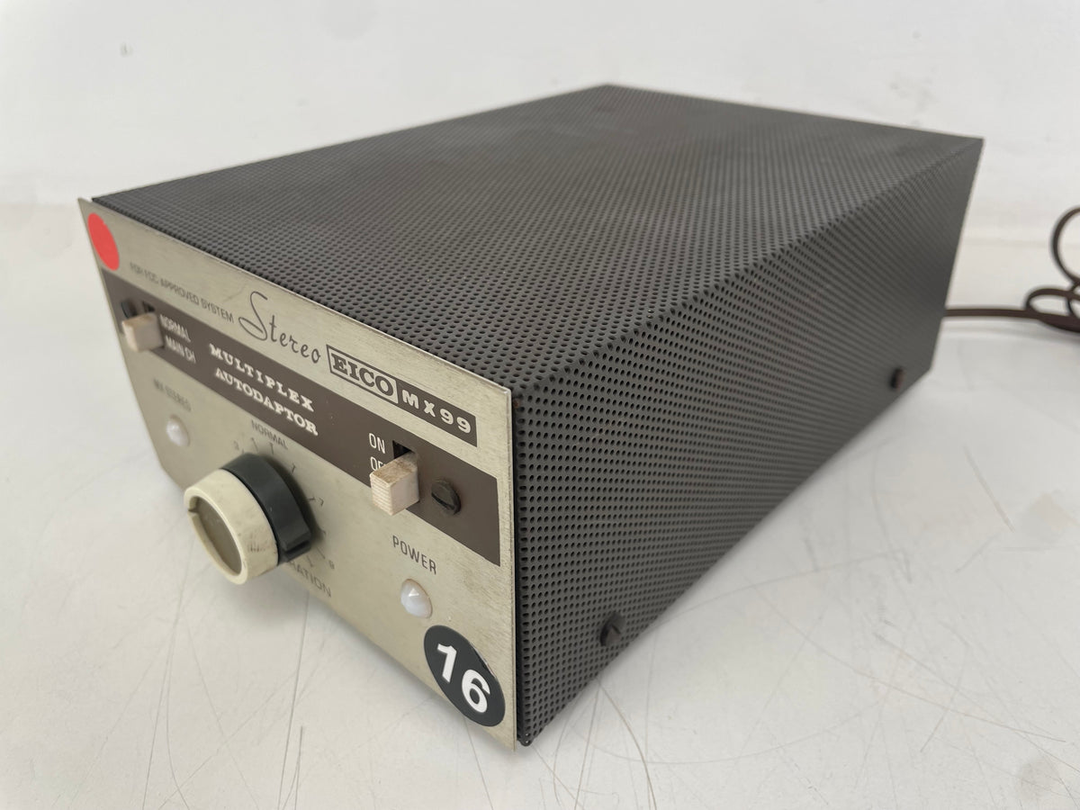 EICO – MX-99 – Vintage Tube FM Stereo Multiplex Adapter – Serviced (Cleaned)