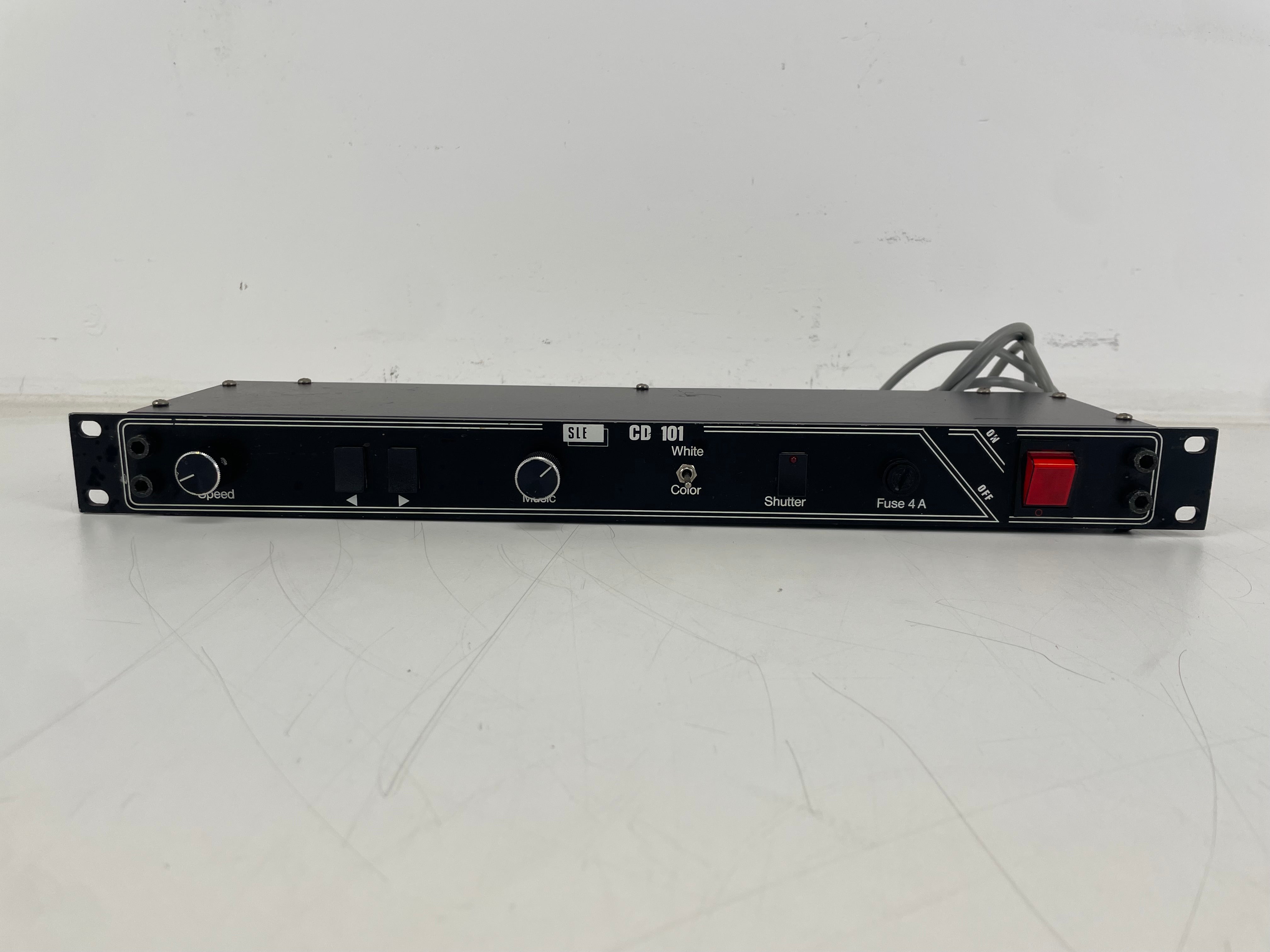 SLE - CD 101  - Vintage 19-Inch Disco Lighting Effect Controller - Rare