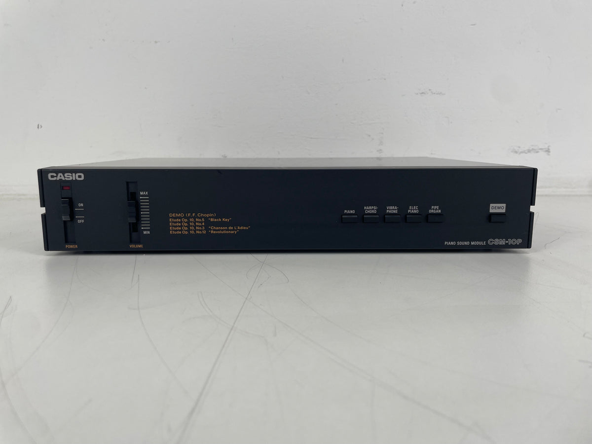 Casio - CSM-10P - Piano Sound Module - Inc. Adapter - Untested