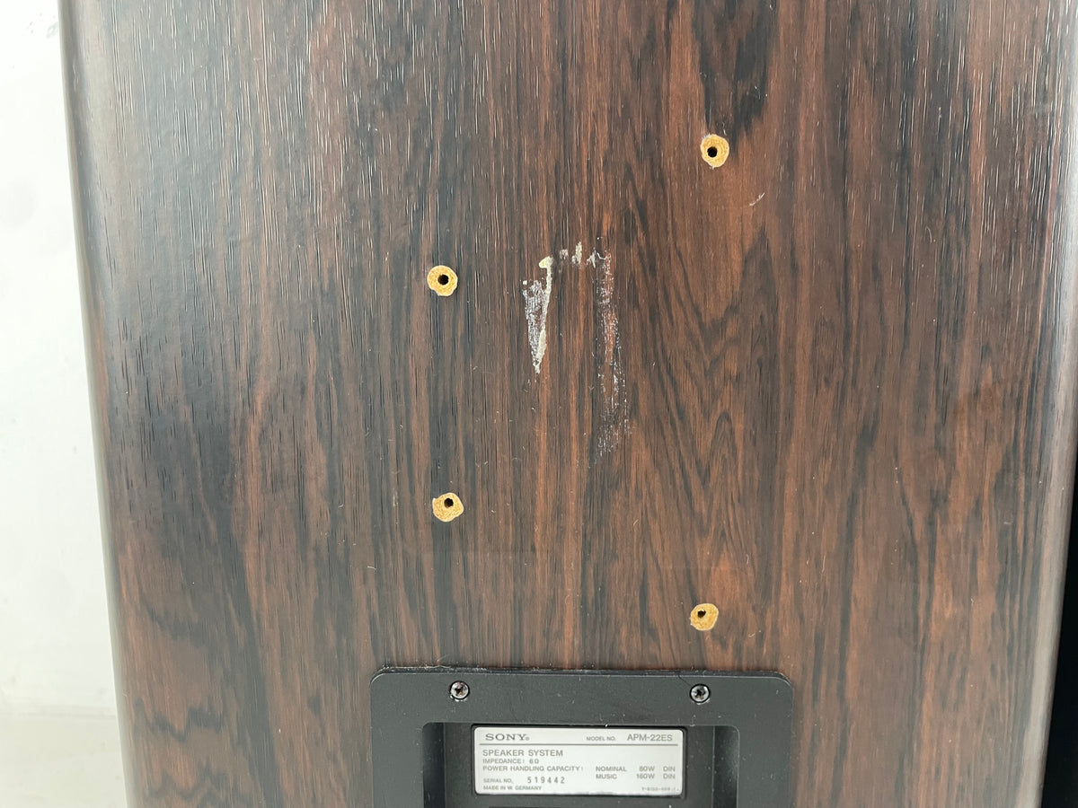 Sony – APM-22ES – Bookshelf APM Speaker Pair - Matched Pair