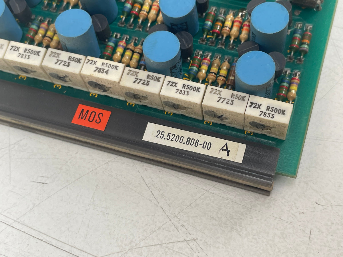 Telefunken – BC-RV2 – Ramp Distribution Board – M15A Multitrack – 25.5200.806-00
