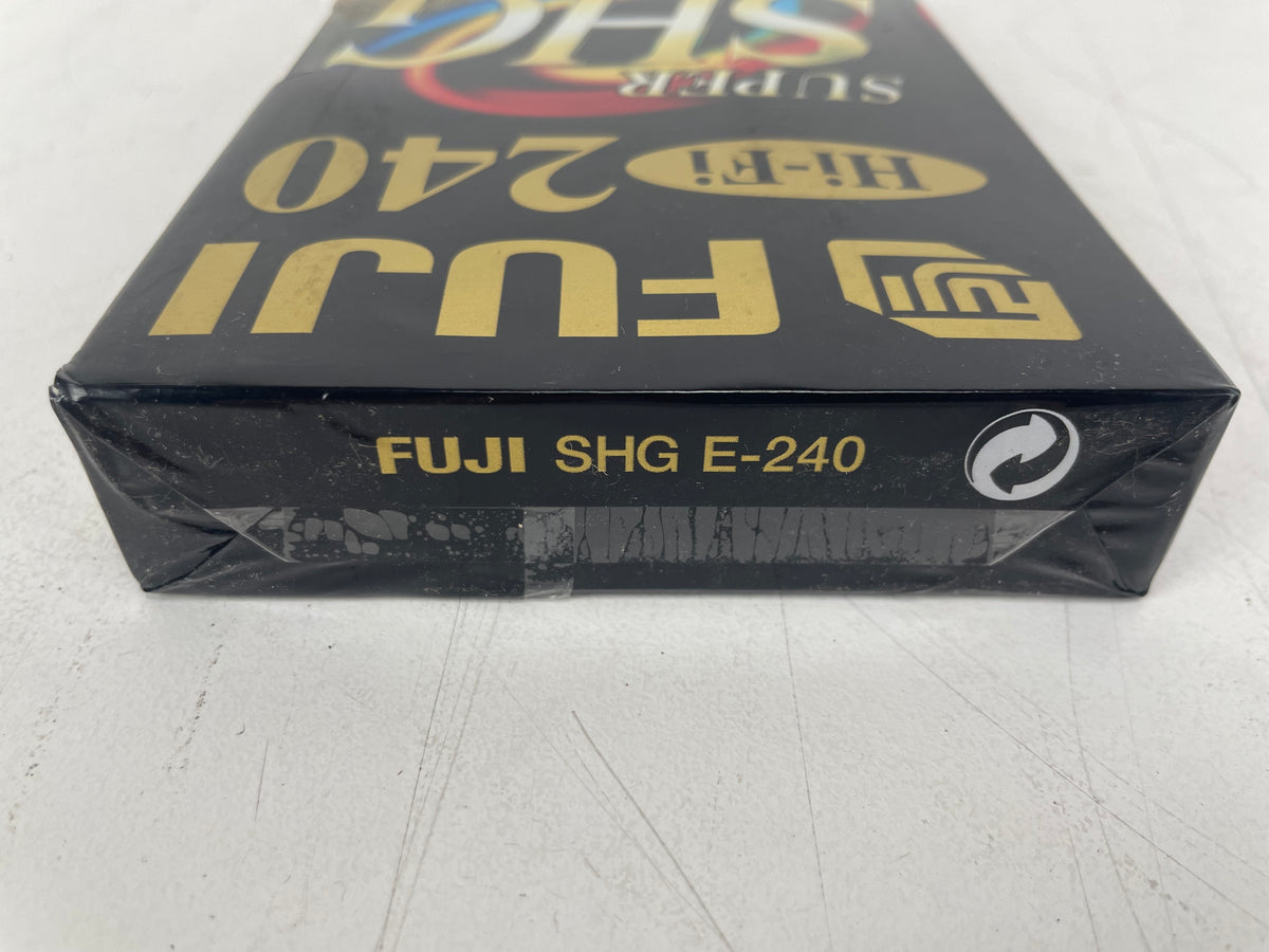 Fuji - SHG E-240 - Hi-Fi Super SHG - VHS Tape - PAL/SECAM - 240 - 4 Hrs - Sealed - NOS