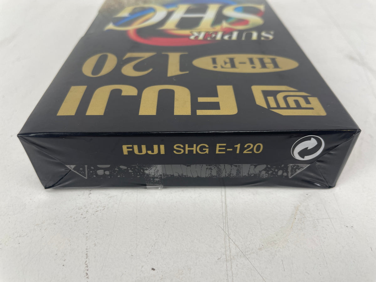 Fuji - SHG E-120 - Hi-Fi Super SHG - VHS Tape - PAL/SECAM - 120 - 2 uur - Verzegeld - NOS