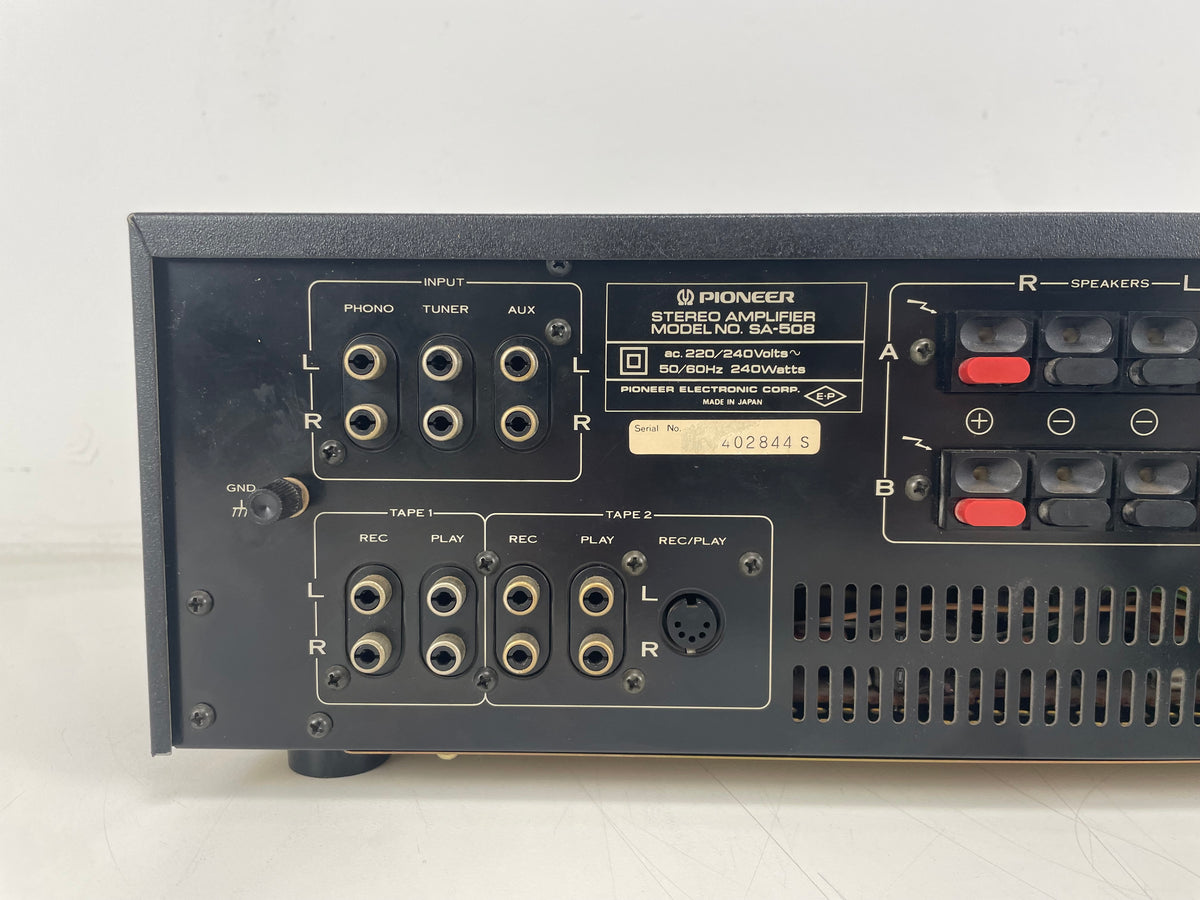 Pioneer - SA-508 - Stereo Integrated Amplifier - Blueline Series