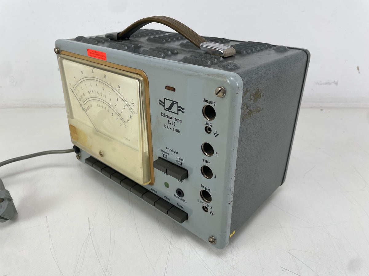 Sennheiser Electronic RV 55 – Röhrenvoltmeter / Tube Voltmeter – As-Is