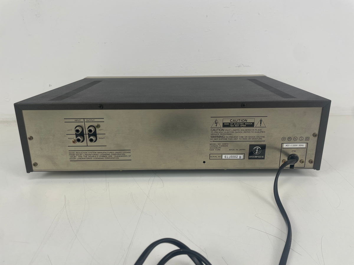 Harman/Kardon - CD91C - Linear Phase Cassette Deck - 2-Kops