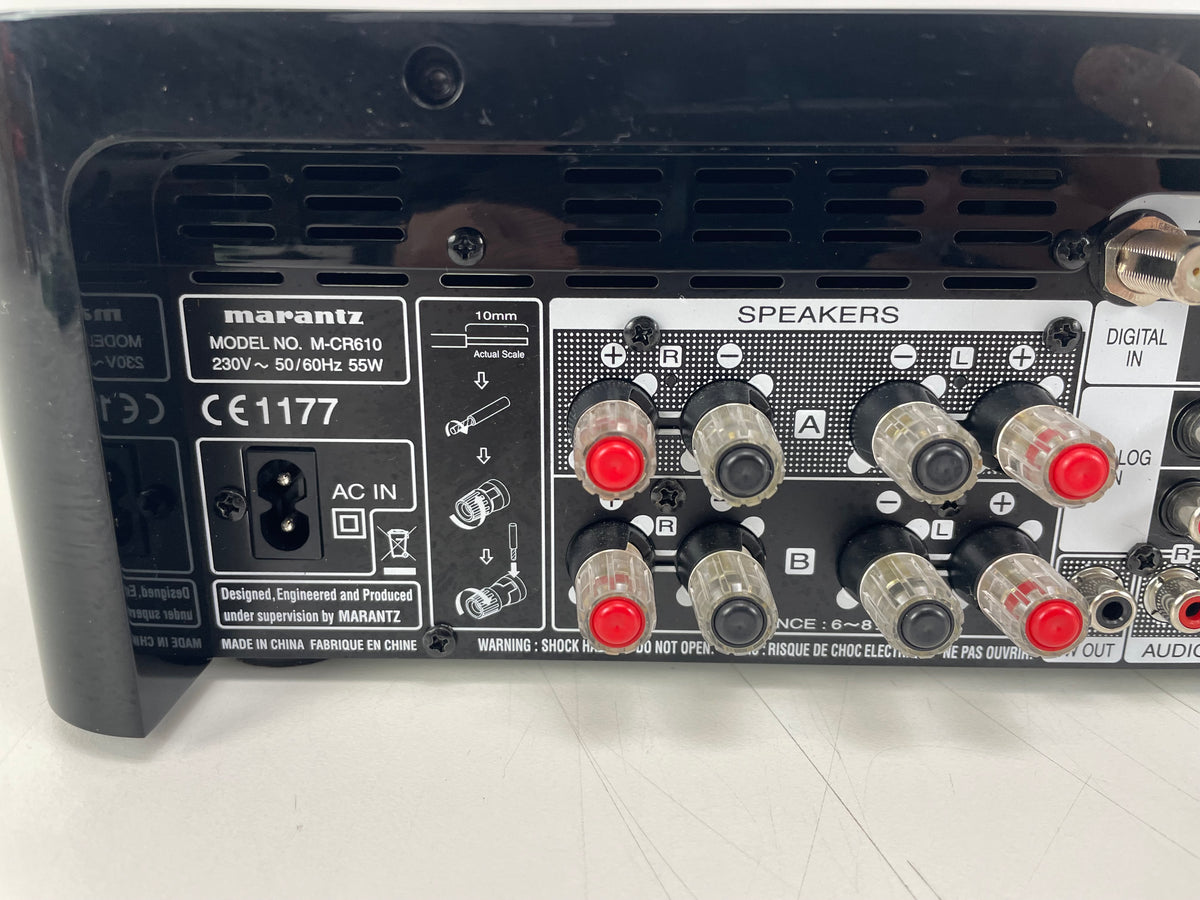 Marantz - M-CR610 - CD-Receiver - Inc. Remote